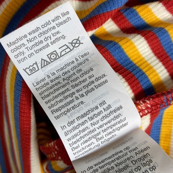 NEW Madewell Ribbed Rainbow‎ Thong Bodysuit Size XS 2020 Style AN422 Square Neck - Picture 10 of 13